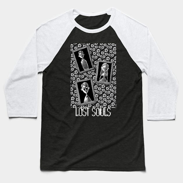 Lost Souls Baseball T-Shirt by Scratch